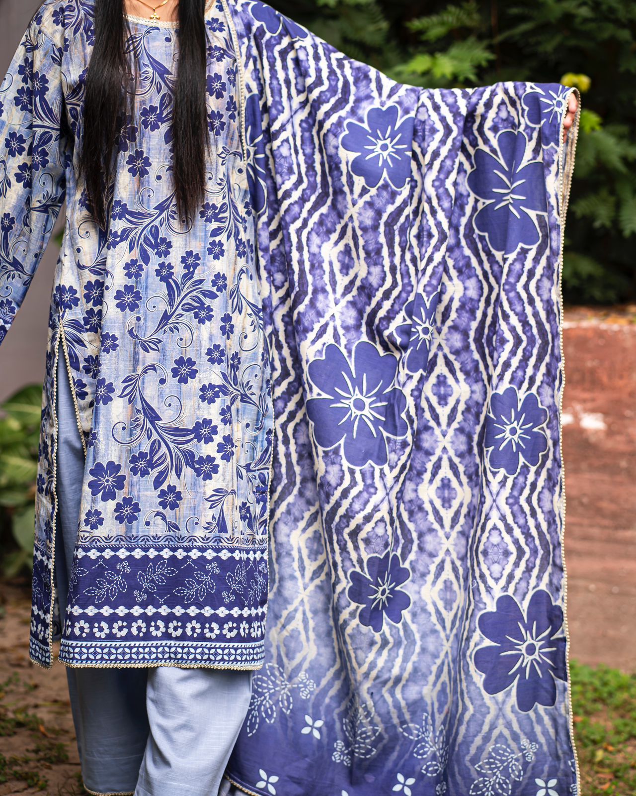 Soft Khaddar 3 Piece